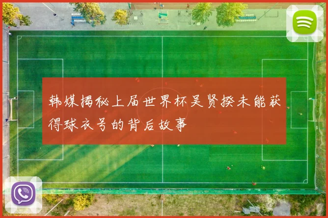韩媒揭秘上届世界杯吴贤揆未能获得球衣号的背后故事